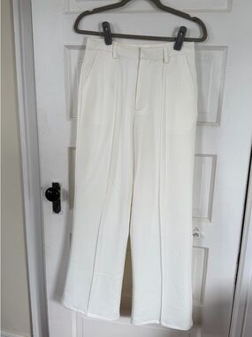 m.n.i Los Angeles Cream High-Waist Trousers
